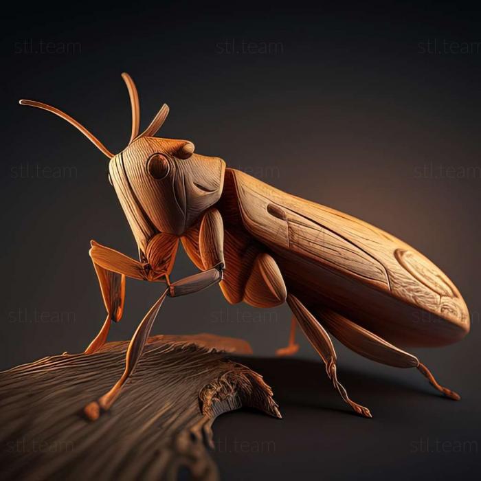 3D модель Cantharis flavilabris (STL)